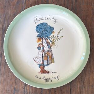 American Greetings Holly Hobby vintage collectors plate